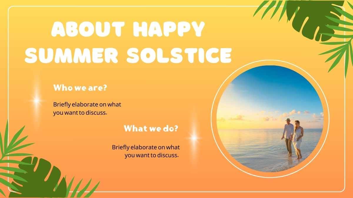 Simple Happy Summer Solstice - diapositiva 5