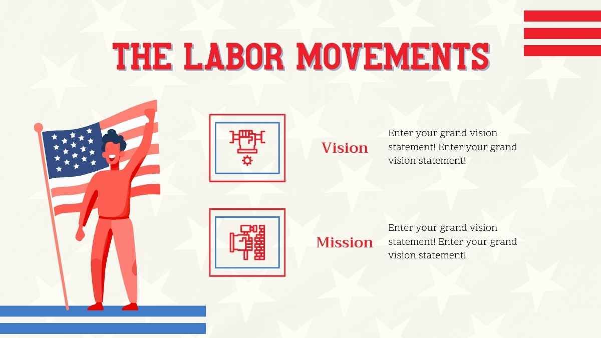 Simple Happy US National Labor Day! - diapositiva 7