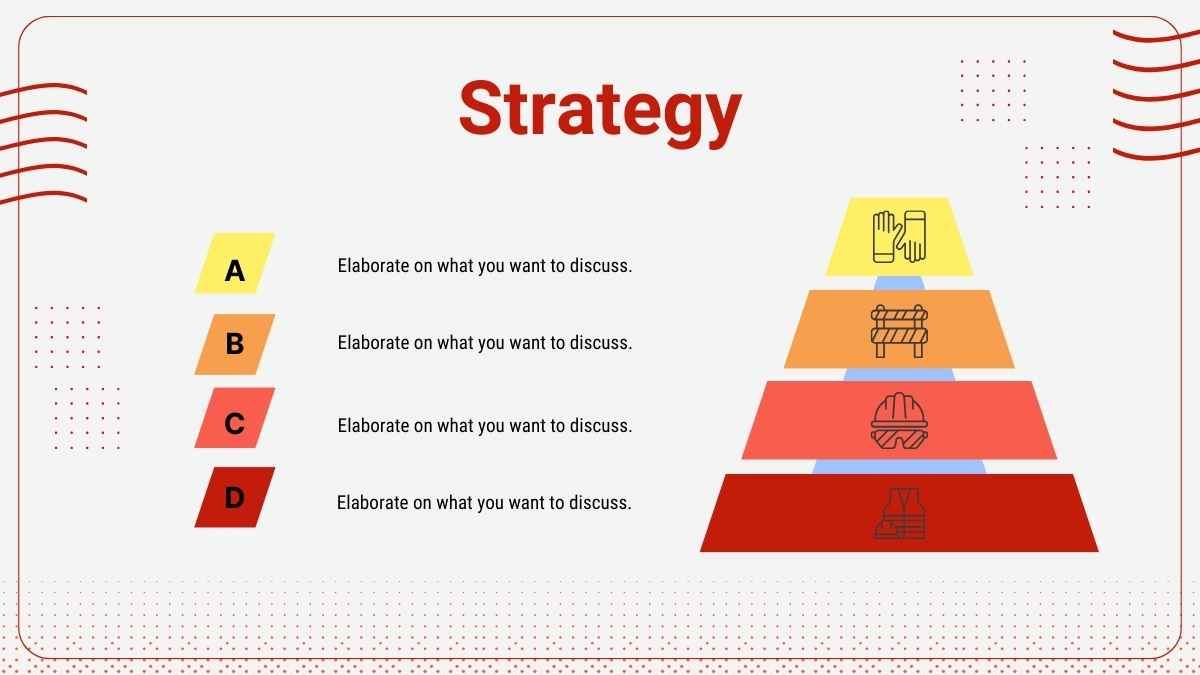 Simple Heinrich Safety Pyramid Theory Infographic Slides - diapositiva 14