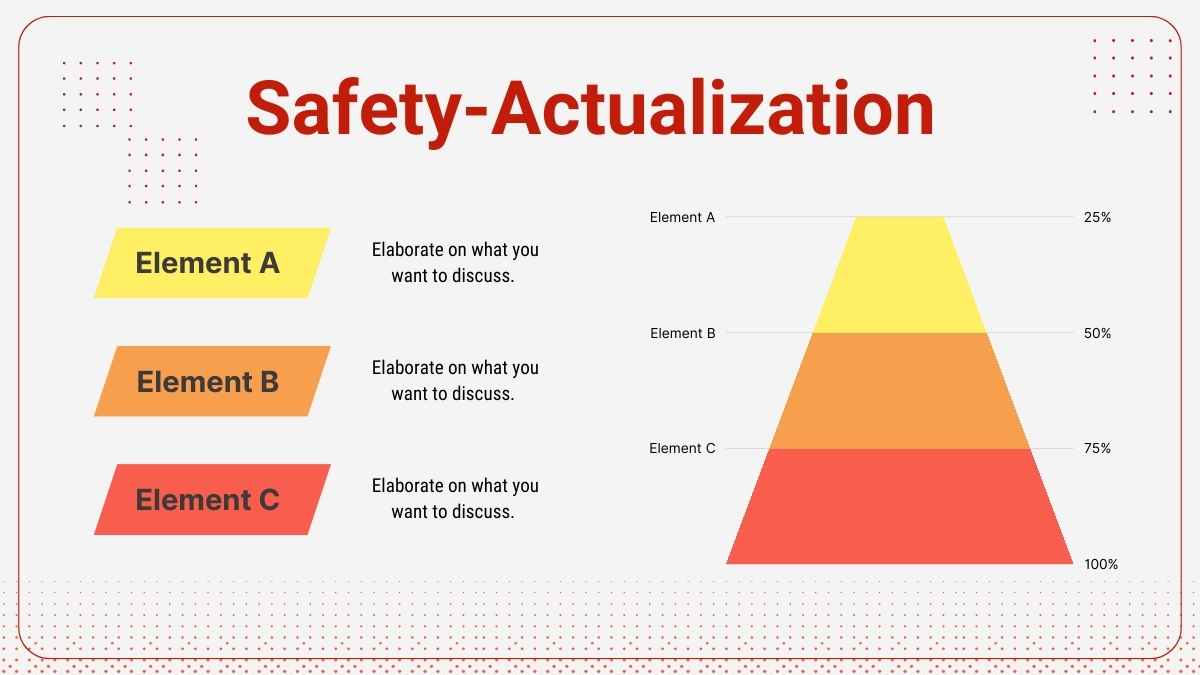 シンプルなハインリッヒ安全ピラミッド理論のインフォグラフィックスライド - slide 6