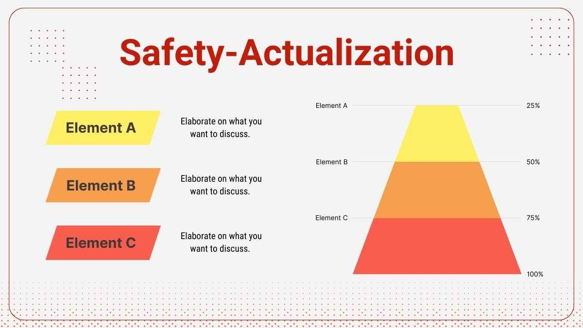 Simple Heinrich Safety Pyramid Theory Infographic Slides - diapositiva 6