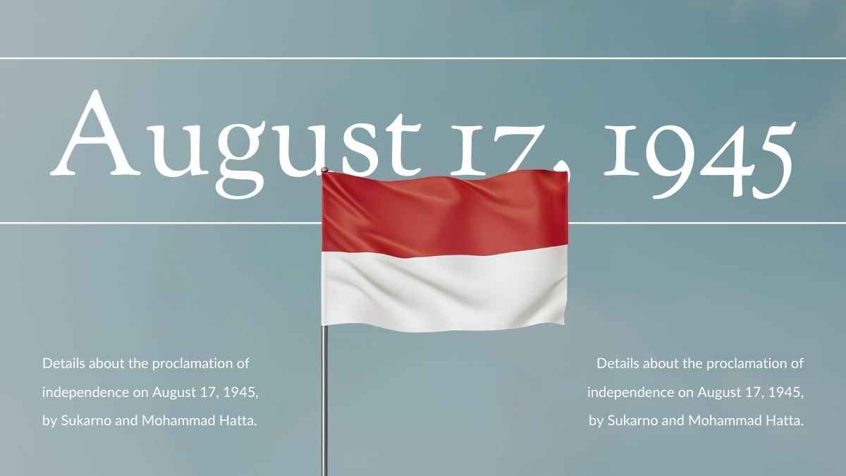 Simple History Subject for High School: Indonesian Independence Day - diapositiva 8