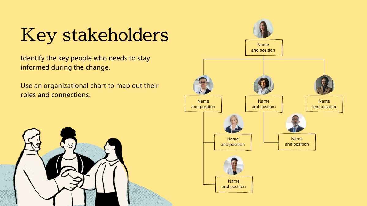 Simple Illustrated Change Management Communication Plan - slide 7