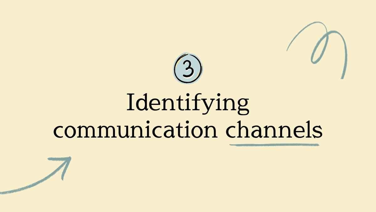 Simple Illustrated Change Management Communication Plan - slide 8