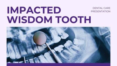 Slides Carnival Google Slides and PowerPoint Template Simple Impacted Wisdom Teeth Slides 1