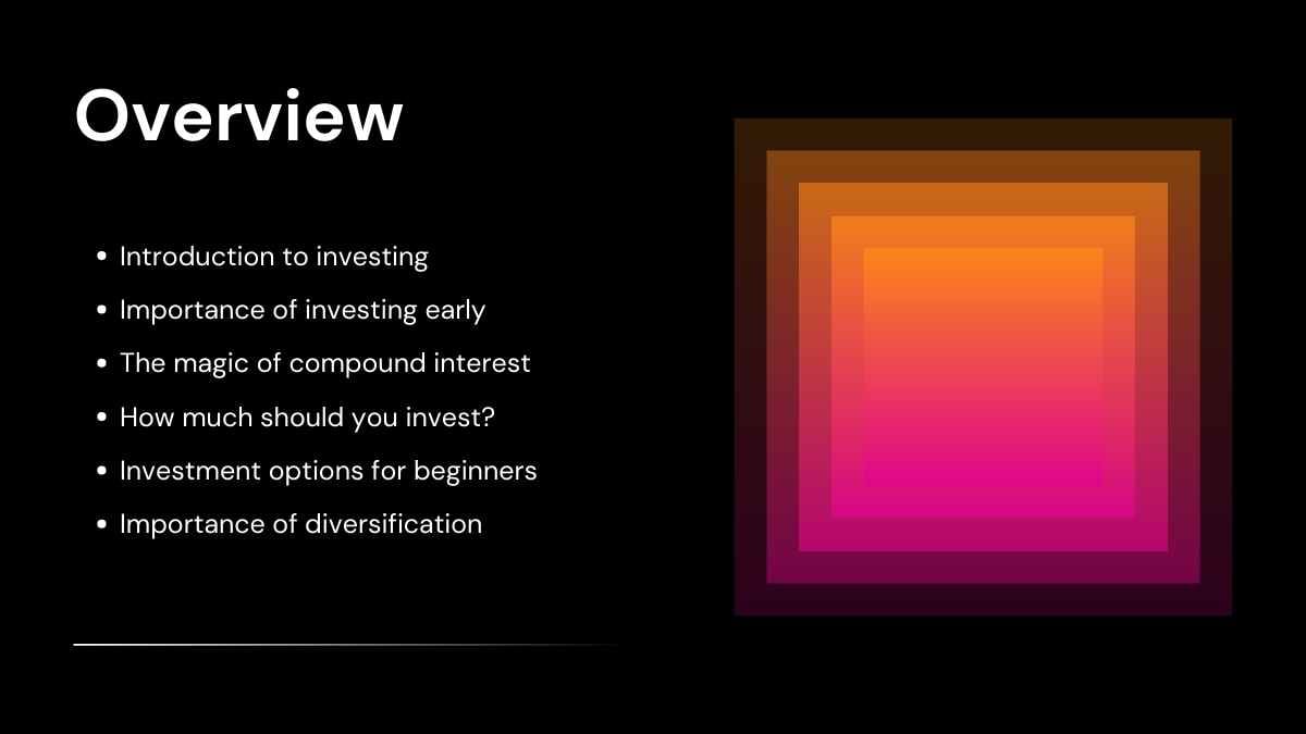 Simple Importance Of Investment Lesson Slides - slide 2