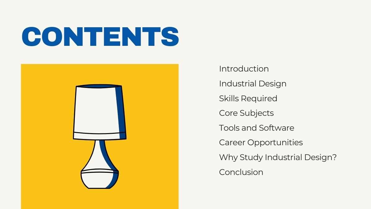 Simple Industrial Design College Major - slide 2