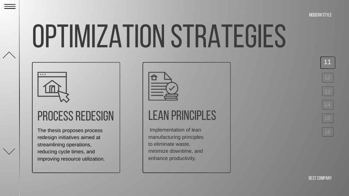 Simple Industrial Engineering Thesis Defense Slides - slide 10