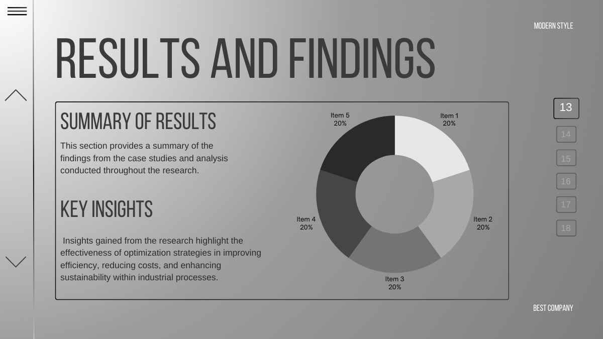 Simple Industrial Engineering Thesis Defense Slides - diapositiva 13