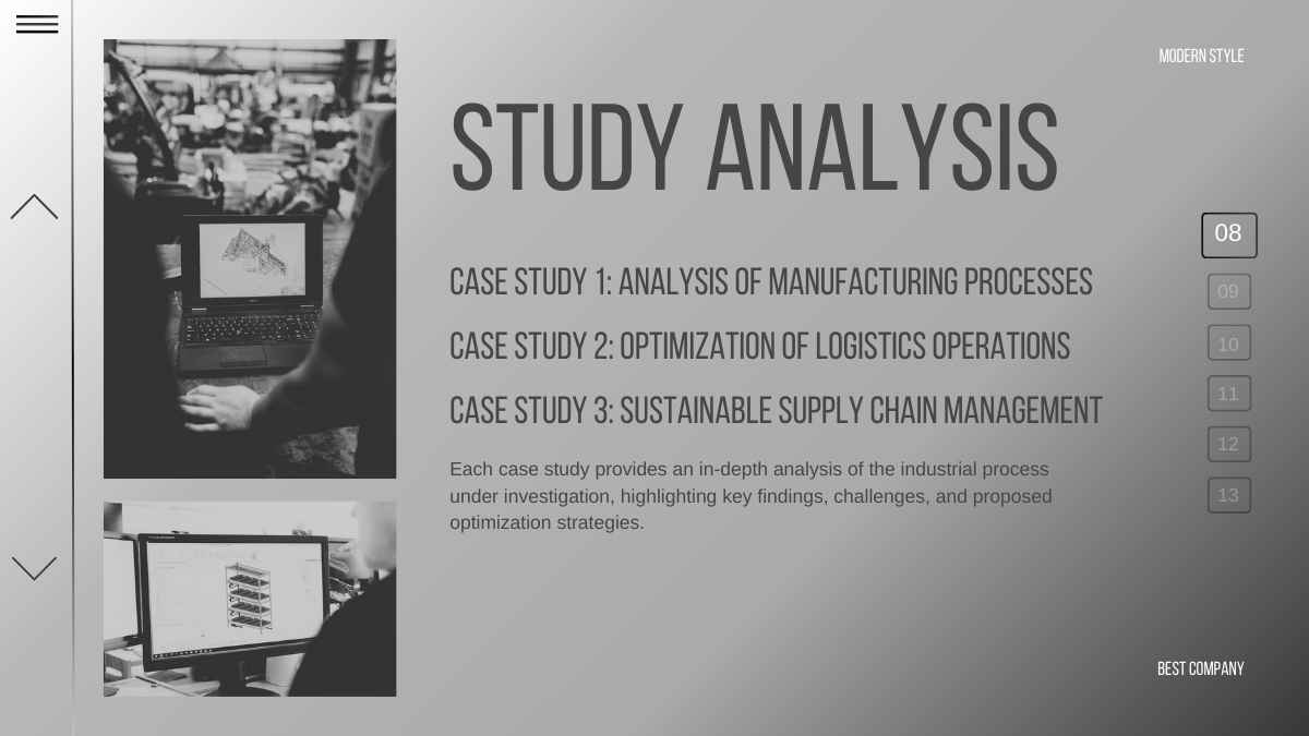 Simple Industrial Engineering Thesis Defense Slides - slide 7