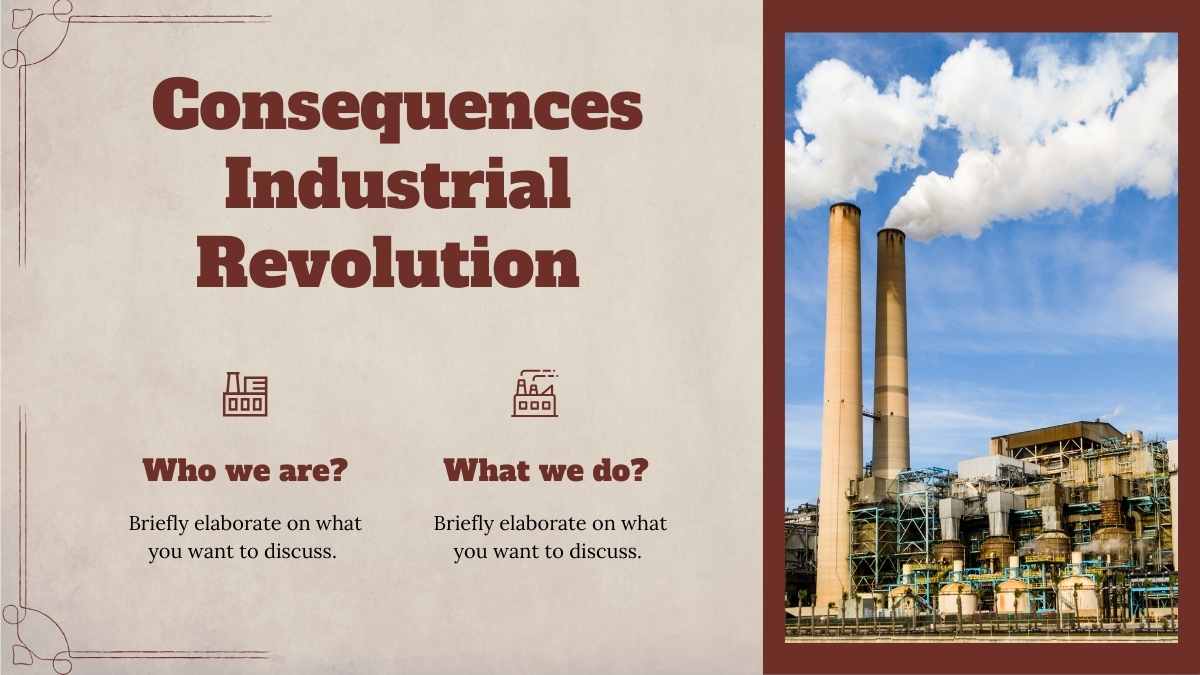 Simple Industrial Revolution Slides - slide 5