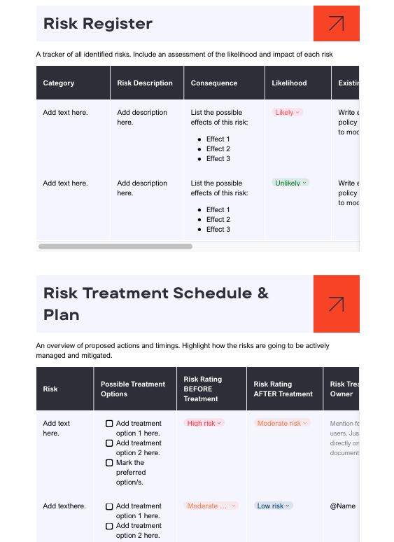 Simple Investment Risk Management Plan - slide 2