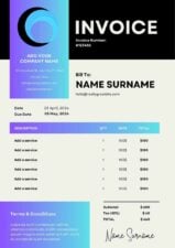 Template Invoice Sederhana untuk Bisnis Anda