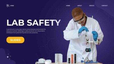 Slides Carnival Google Slides and PowerPoint Template Simple Lab Safety Slides 1