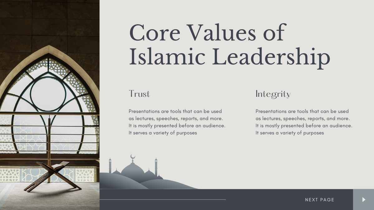 Simple Leadership In Islam Slides - slide 12