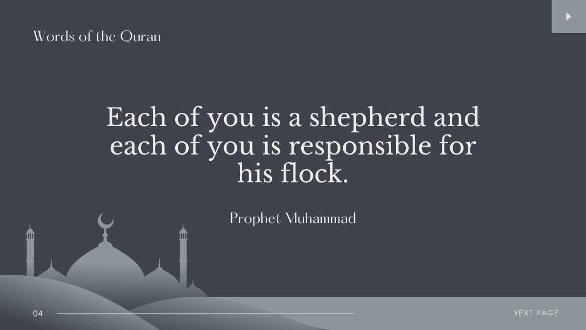 Simple Leadership In Islam Slides - slide 4