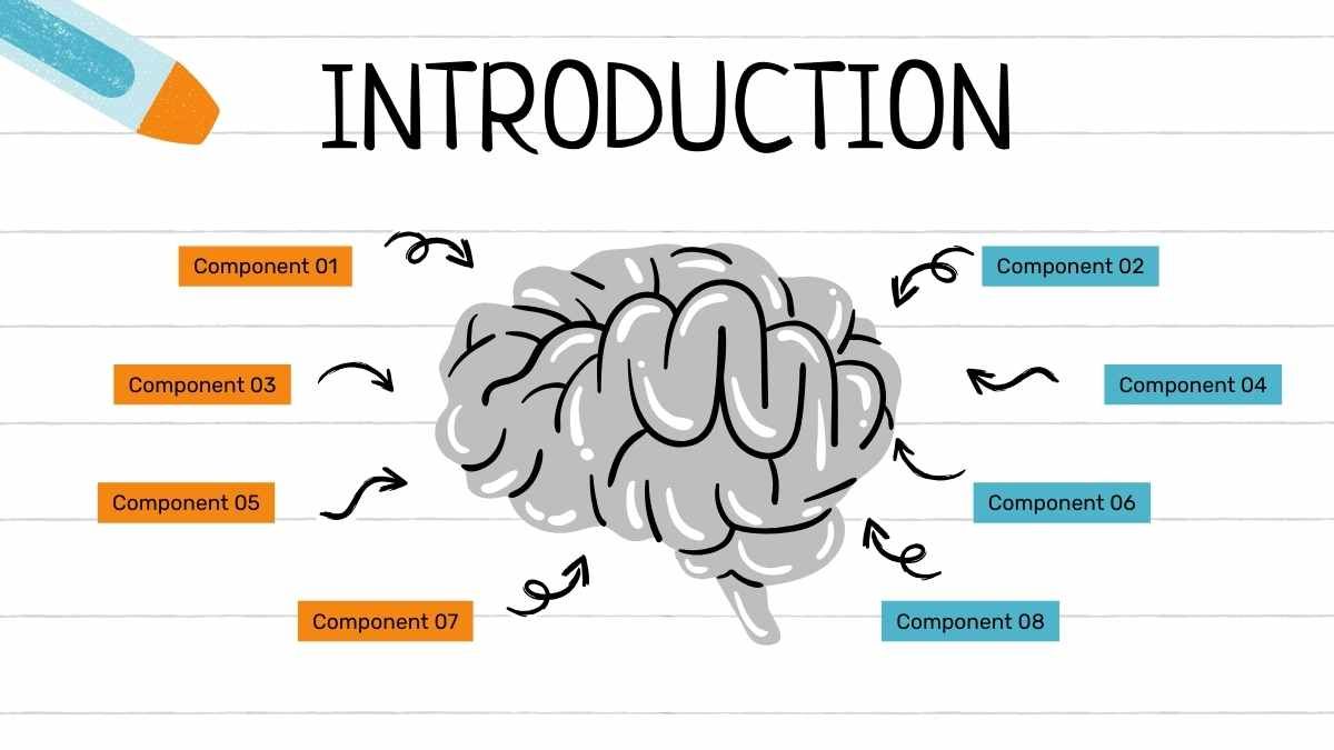 Simple Left Brain Right Brain Slides - diapositiva 4