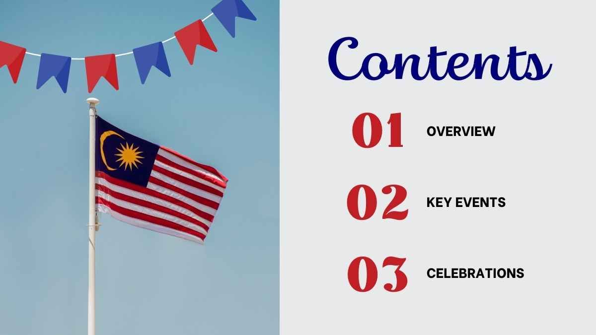 Simple Let’s Celebrate Malaysia Independence Day! - diapositiva 2