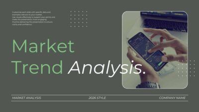 Simple Market Trend Analysis Slides