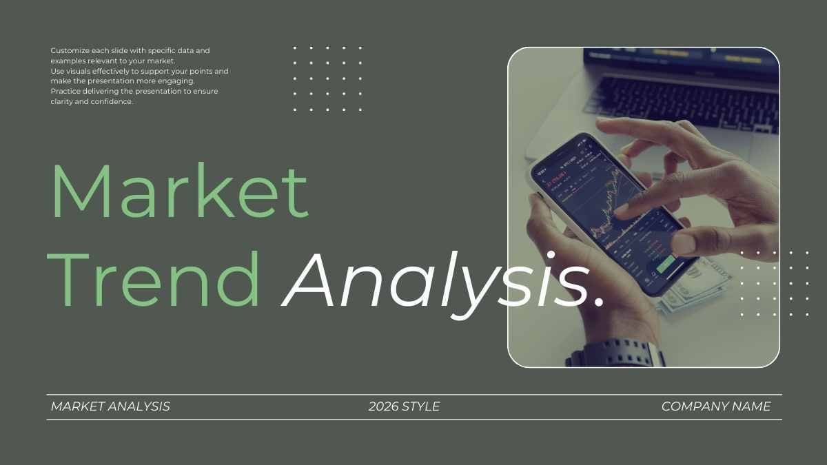 Simple Market Trend Analysis Slides - slide 1