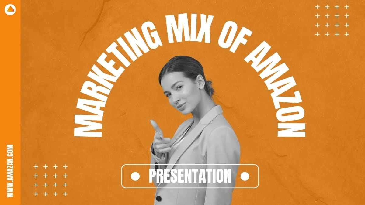 Simple Marketing Mix of Amazon Slides - slide 1