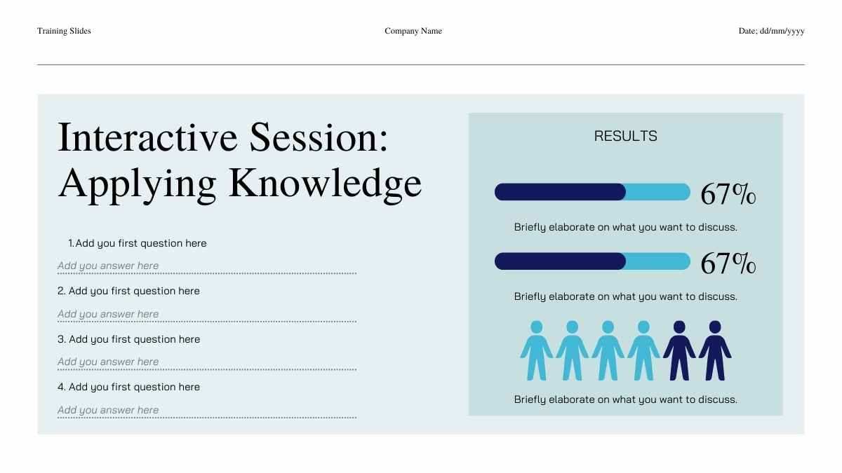 Simple McKinsey-Inspired Training Slides - slide 5