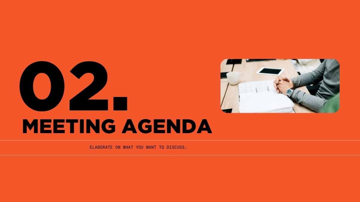 Simple Meeting Agenda Slides - slide 7