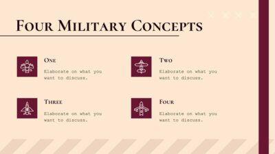 Simple Military Code Of Conduct Slides