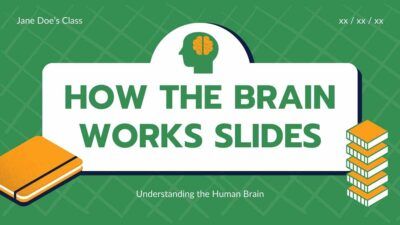 Simple Modern How The Brain Works Slides