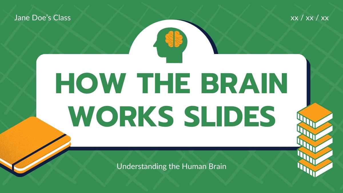 Simple Modern How The Brain Works Slides - slide 1