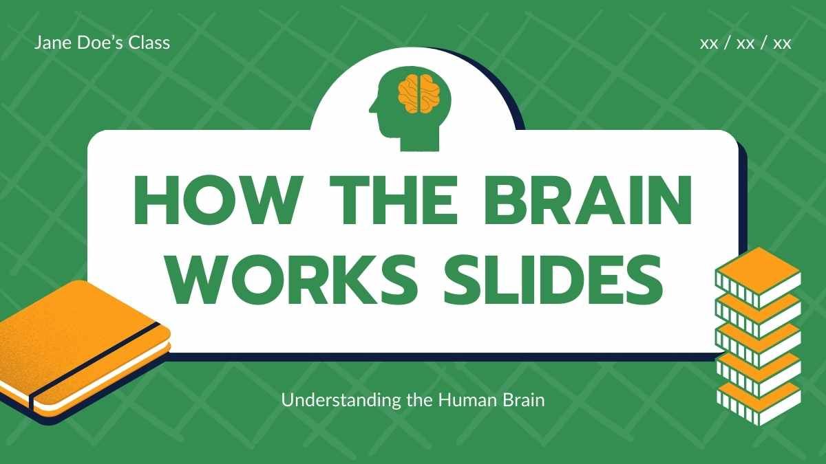 Simple Modern How The Brain Works Slides - diapositiva 1