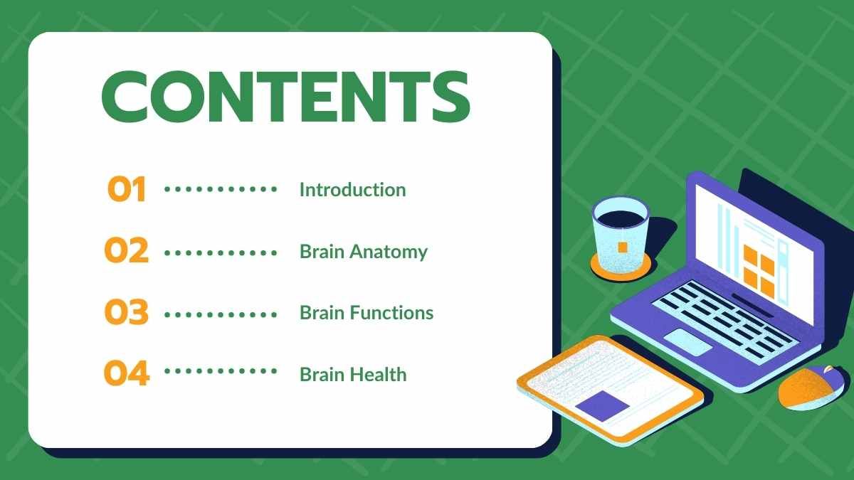 Simple Modern How The Brain Works Slides - slide 2