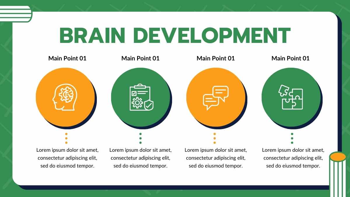 Simple Modern How The Brain Works Slides - slide 4