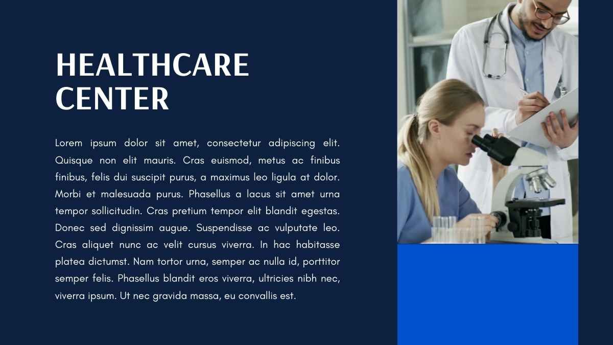 Simple Moving Video Healthcare Center - slide 4