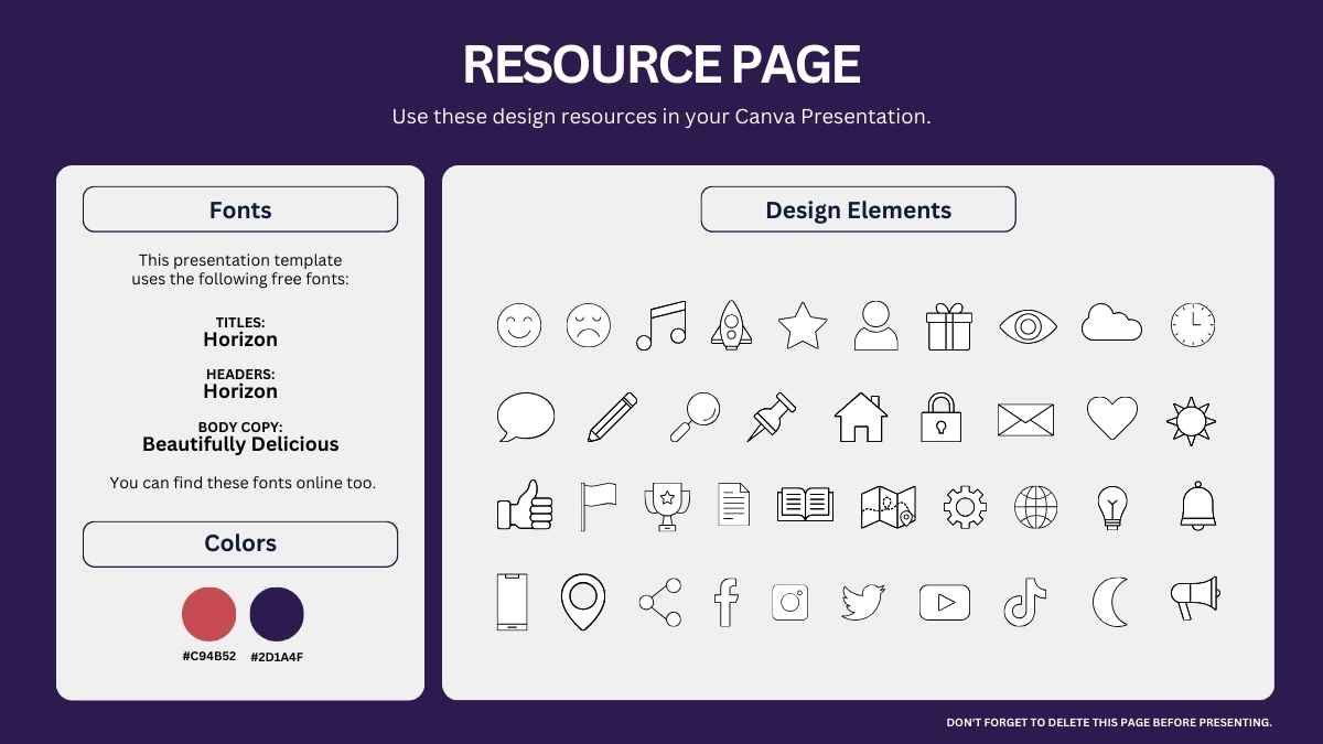 Simple Music-themed Slides - diapositiva 14