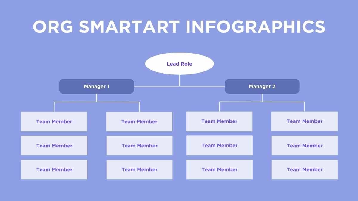 Simple Org SmartArt Infographics - slide 3