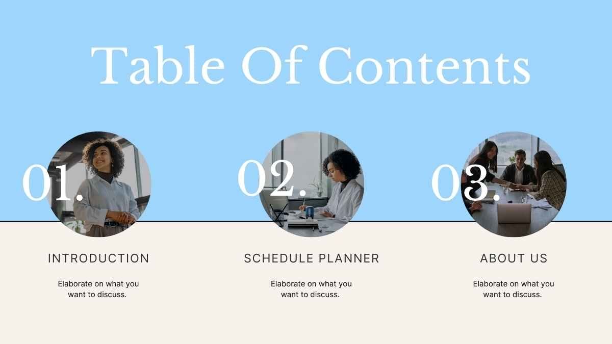 Simple Orientation Schedule Planner - slide 2