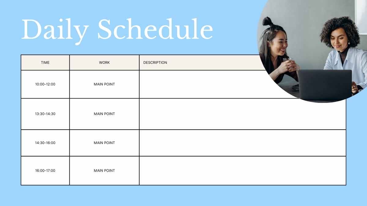 Simple Orientation Schedule Planner - slide 9