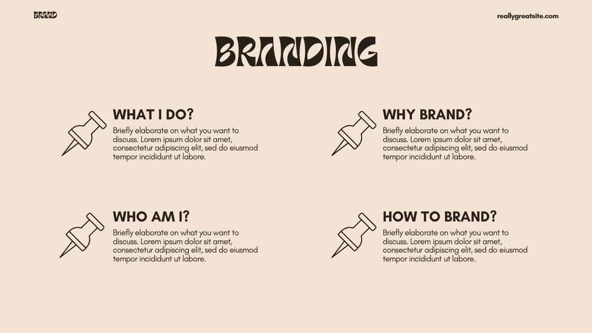 Modern Brown Personal Branding Slides - slide 5