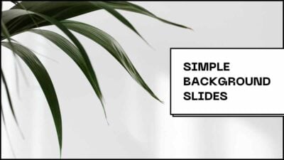 Simple Photo-Centric Background Slides