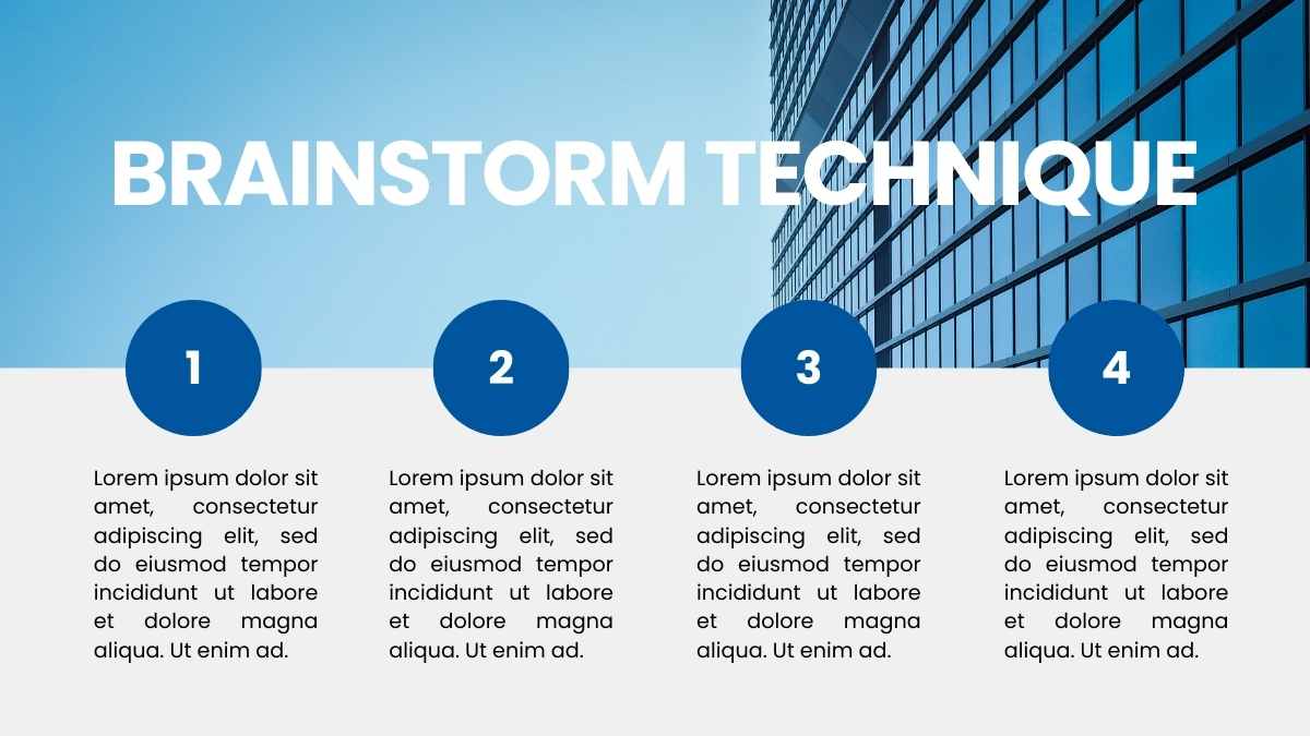 Presentasi Brainstorming Profesional Sederhana - slide 4