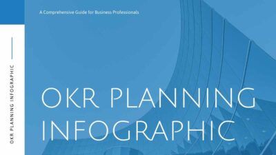 Simple Professional OKR Planning Infographic