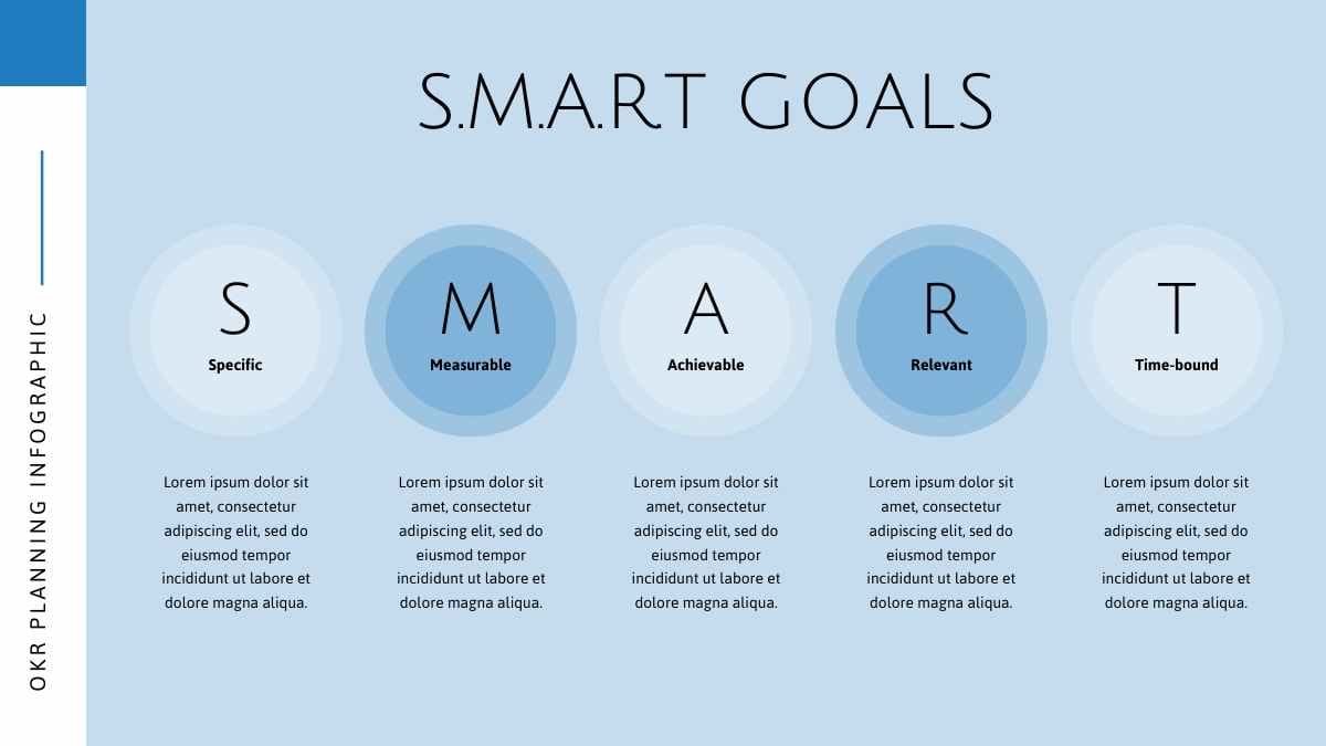 Simple Professional OKR Planning Infographic - slide 12