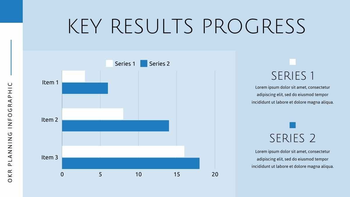 Simple Professional OKR Planning Infographic - diapositiva 14