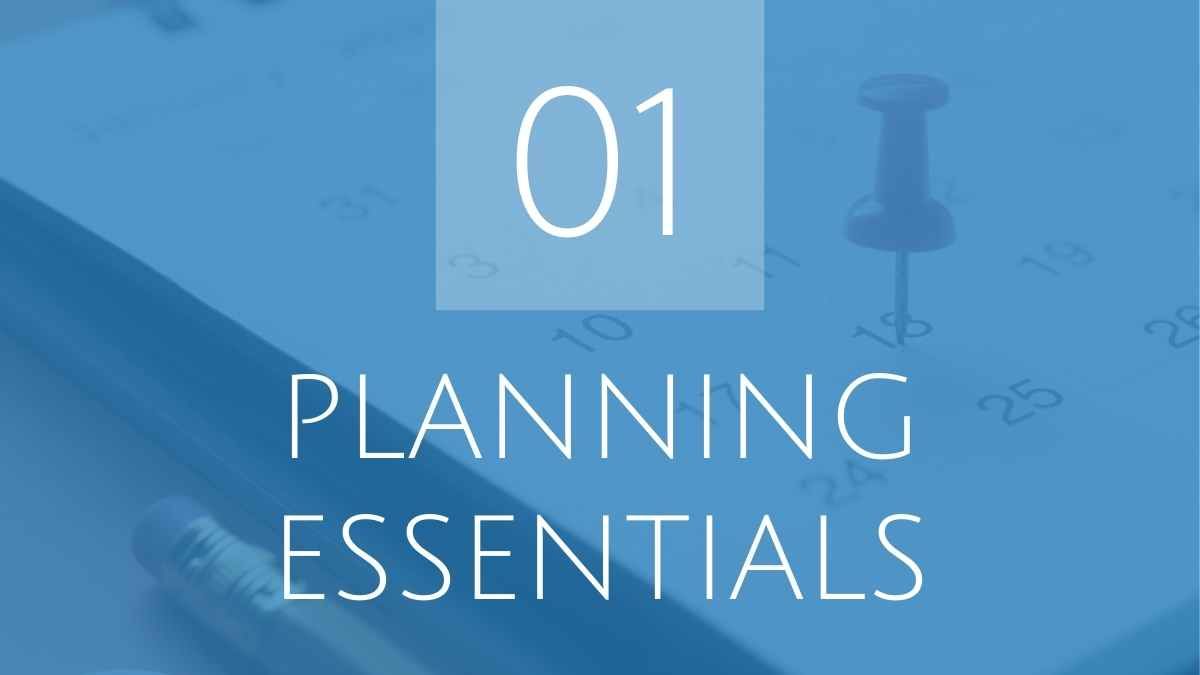 Simple Professional OKR Planning Infographic - slide 3