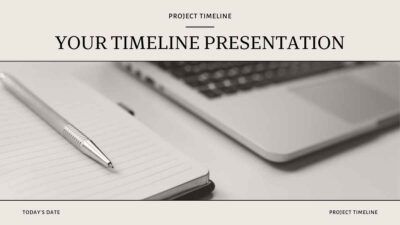 Simple Project Timeline Slides