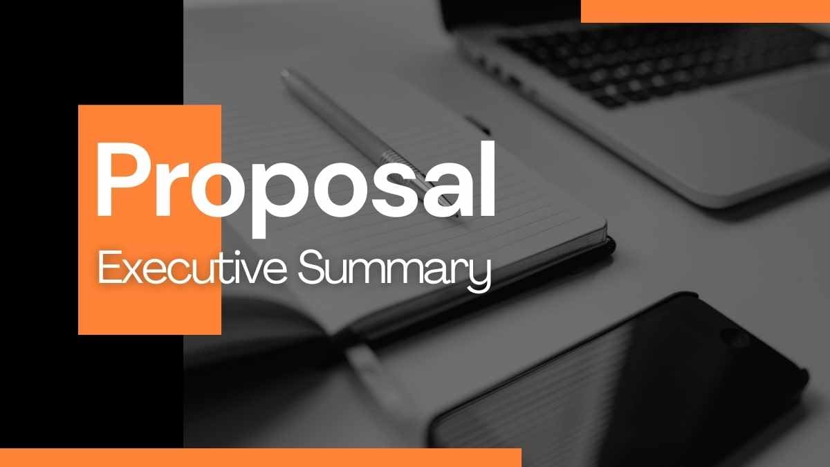 Simple Proposal Executive Summary Slides - slide 1