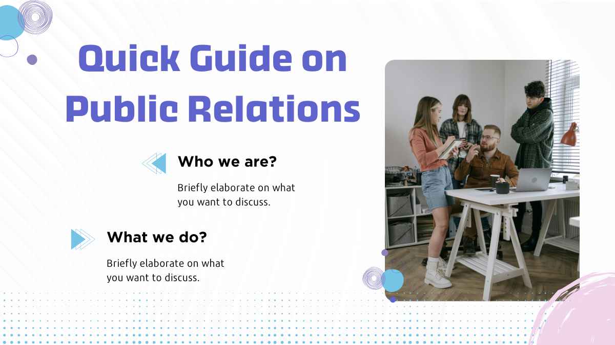 Simple Public Relations Plan Slides - slide 5