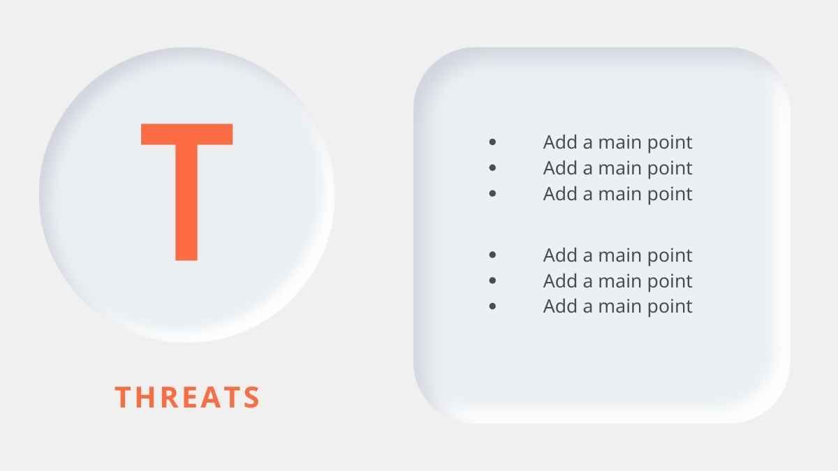 Simple Puzzle SWOT Analysis Slides for Business - diapositiva 10