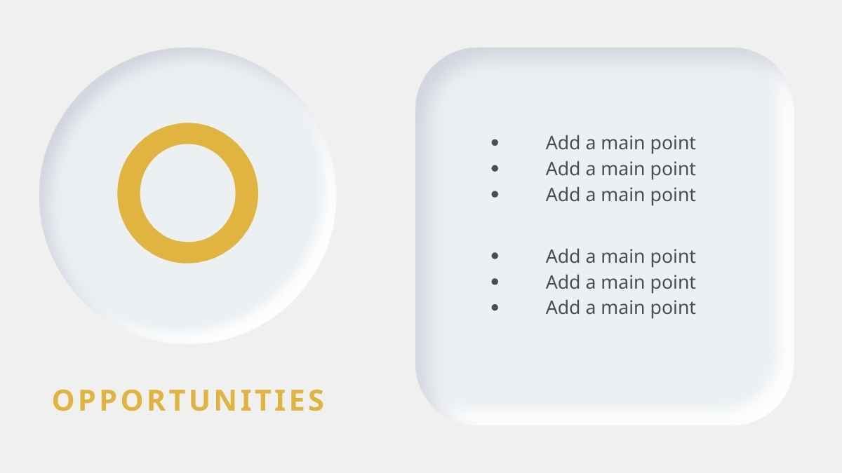 Simple Puzzle SWOT Analysis Slides for Business - slide 9